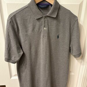 Polo Golf by Ralph Lauren Classic Gray Polo Shirt for Men